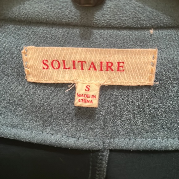 Women’s Suede Solitaire Coat - Picture 7 of 7